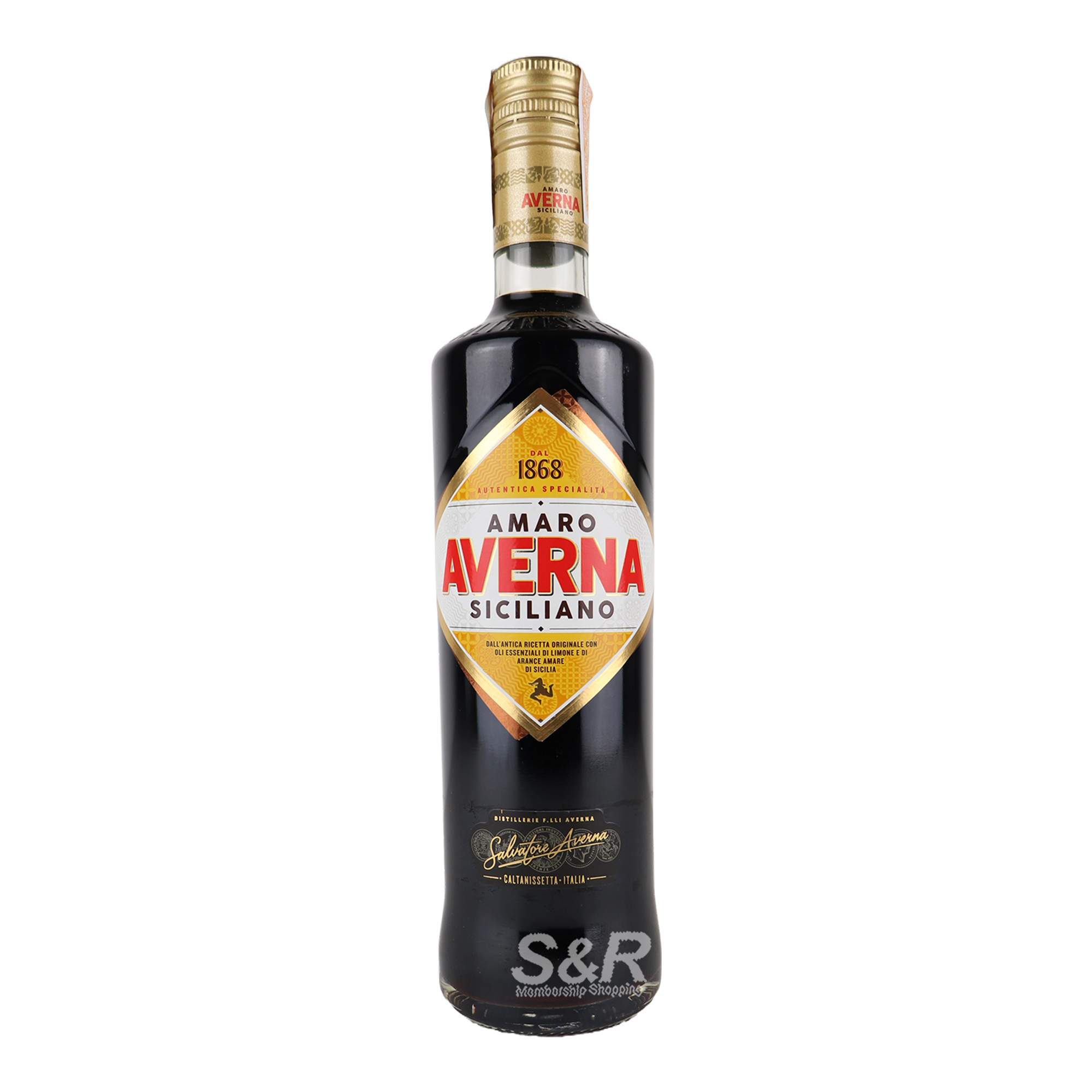 Averna Amaro Siciliano Liqueur 700mL Averna Amaro Siciliano Liqueur 700mL